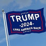Trump 2024 Double-Sided Outdoor Flag - 3x5 ft
