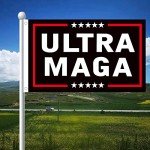 Double-Sided MAGA Flags 3x5 Ft - Trump 2024