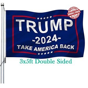 Trump 2024 Double-Sided Outdoor Flag