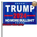 Donald Trump 2024 Double-Sided 3x5 Foot Flag