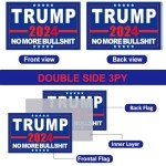 Donald Trump 2024 Double-Sided 3x5 Foot Flag