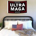 Double-Sided MAGA Flags 3x5 Ft - Trump 2024