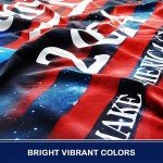 Trump 2024 Double-Sided Flag - MAGA Banner