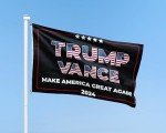 Trump 2024 Premium Double-Sided 3x5 Flag