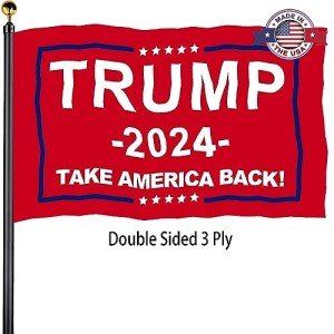 Trump 2024 Double-Sided Heavy Duty Flags