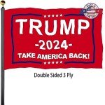 Trump 2024 Double-Sided Heavy Duty Flags