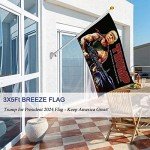 Trump Flag Rocket Gun - 3 x 5 Feet Banner