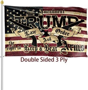 Double-Sided Trump 2024 3x5 Outdoor Flag