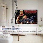 Trump Flag Rocket Gun - 3 x 5 Feet Banner