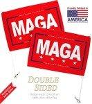 MAGA Trump Car Flag - Patriotic Yard Banner