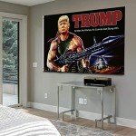 Trump Flag Rocket Gun - 3 x 5 Feet Banner