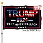 Trump 2024 Double-Sided Heavy-Duty 3x5 Flag