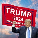 Trump 2024 Double-Sided Heavy Duty Flags