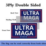 Double-Sided Ultra MAGA Flag - 3x5FT