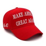 Make America Great Again Hat with USA Flag