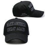 Never Surrender MAGA Hat with USA Flag