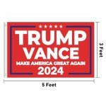 Trump Vance 2024 Double-Sided Outdoor Flag