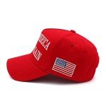 Make America Great Again Hat with USA Flag