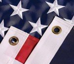 Durable 3x5 ft American Nylon Flag with Grommets