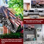 Trump 2024 Patriotic Eagle Flag - 3x5 Outdoor