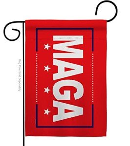 MAGA Garden Flag - Patriotic 2024 Election Banner