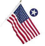 Durable 3x5 ft American Nylon Flag with Grommets