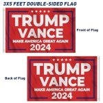 Trump Vance 2024 Double-Sided Outdoor Flag