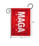 MAGA Garden Flag - Patriotic 2024 Election Banner