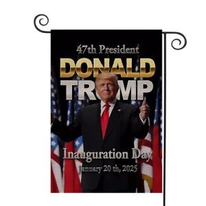 Donald Trump 2025 Inauguration Day Garden Flag
