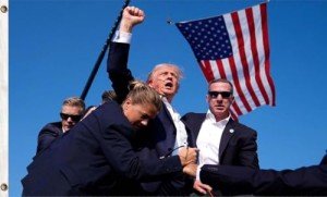 Trump 2024 Flag: Fight for America Banner