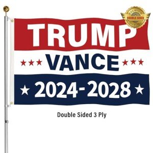 Trump Vance Double Sided Outdoor Flag 3x5
