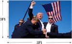 Trump 2024 Flag: Fight for America Banner
