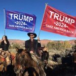 Trump 2024 Take America Back 3x5 Flag Set