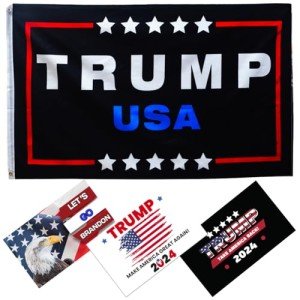 Donald Trump 2024 Double-Sided Outdoor Flag - 3x5 Feet