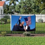 Trump 2024 Flag: Fight for America Banner