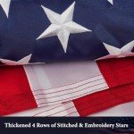 Heavy Duty 3x5 American Flag - Embroidered Stars
