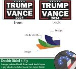 Trump Vance 2024 Double-Sided Outdoor Flags