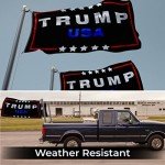 Donald Trump 2024 Double-Sided Outdoor Flag - 3x5 Feet