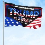 Trump 2024 Flag - Take America Back Banner