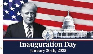 Trump 2025 Inauguration Day Flag - 3x5 Ft