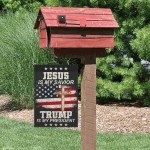 Jesus is My Savior, Trump is My President Flags