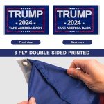 Trump 2024 Double-Sided Heavy Duty Flag