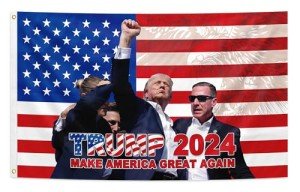 Trump 2024 Make America Great Again Flag
