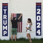 Trump 2024 Flag - Take America Back Banner