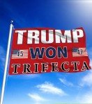 Trump Won Banner Flag - 47th President Victory