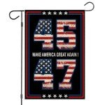 Donald Trump 2024 Garden Flags for Outdoors