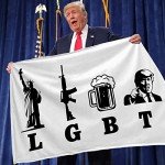 Liberty Trump 2024 Flag - 3x5 Feet