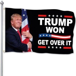 Trump Won Flag for Yard, Garden, or Car