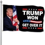 Trump Won Flag for Yard, Garden, or Car