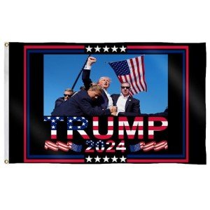 Trump 2024 Flag - 3x5 Outdoor Banner